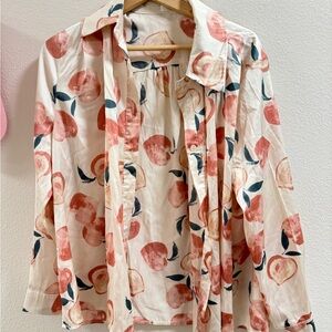 Floral Print Women's Top
